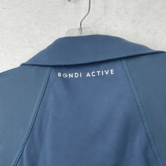 Bondi Active Womens Size 8 Full Zip Up Sweatshirt W/ Zip Pockets &‎ Mesh Accent - Picture 14 of 15